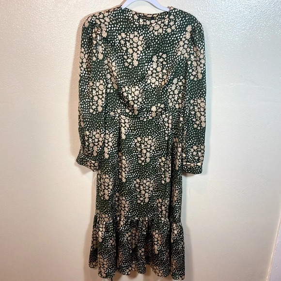 JAYLEY Silk Blend Maxi Dress size S/M - Picture 4 of 8